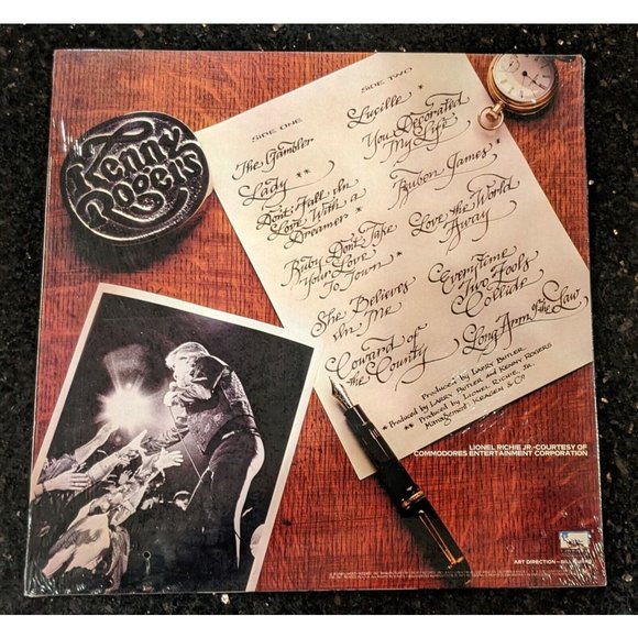 Vintage 70s Kenny Rodgers, Greatest Hits LP  Liberty Records, Classic COUNTRY - Picture 7 of 9